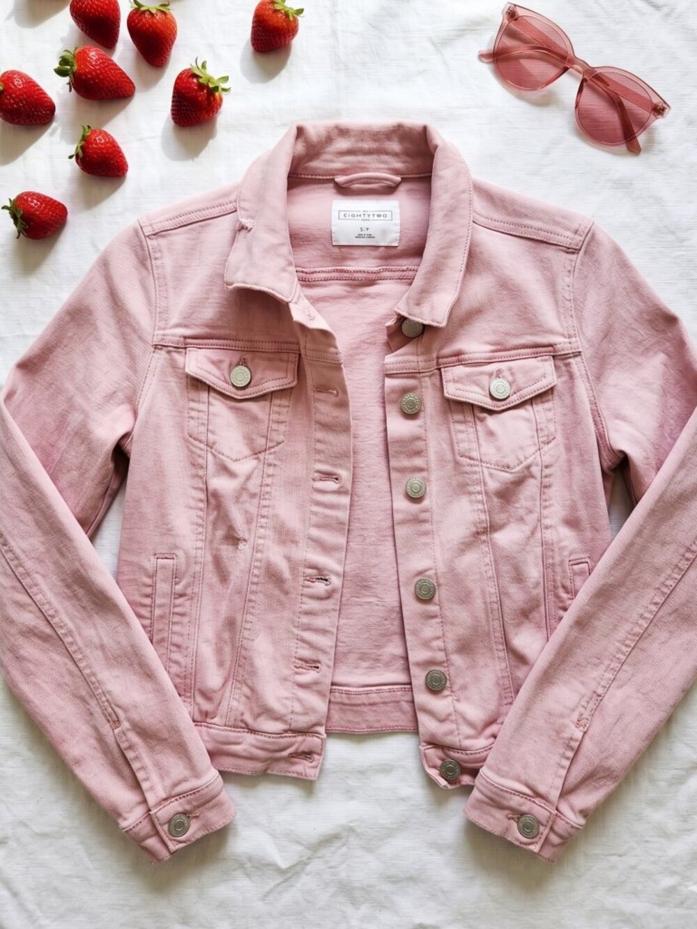 Light Pink Jean Jacket